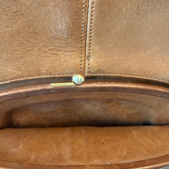 Coach vintage Bonnie Cashin Skinny tote Brown Leather Interior Bag - Picture 4 of 12